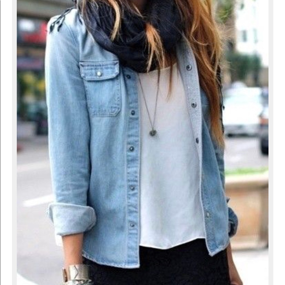 j. Crew button down top!